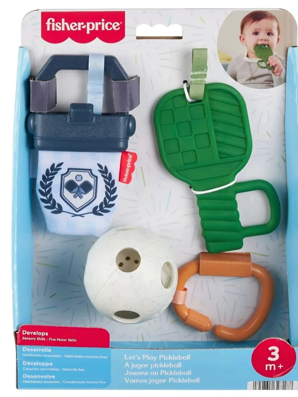 Fisher-Price Let's Play Pickleball Toy Set